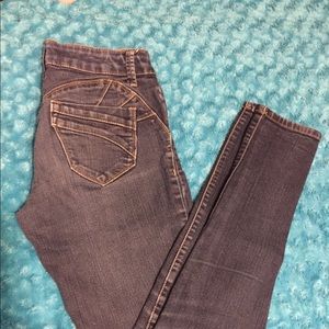 Blue asphalt Skinny jeans